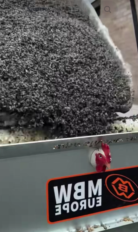 Posa graniglia di pregio con macchinario MBW Europe